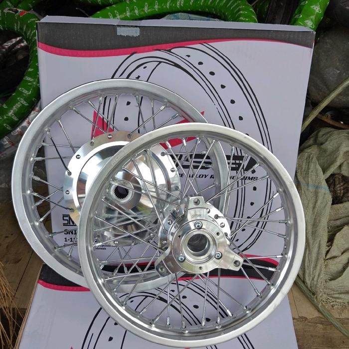 Velg Jari Jari Aerox Ring 14 Silver Chrome