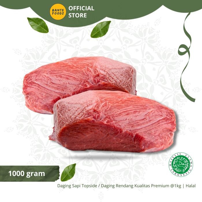 Pilihan- Daging Sapi Topside / Daging Rendang Kualitas Premium @1Kg