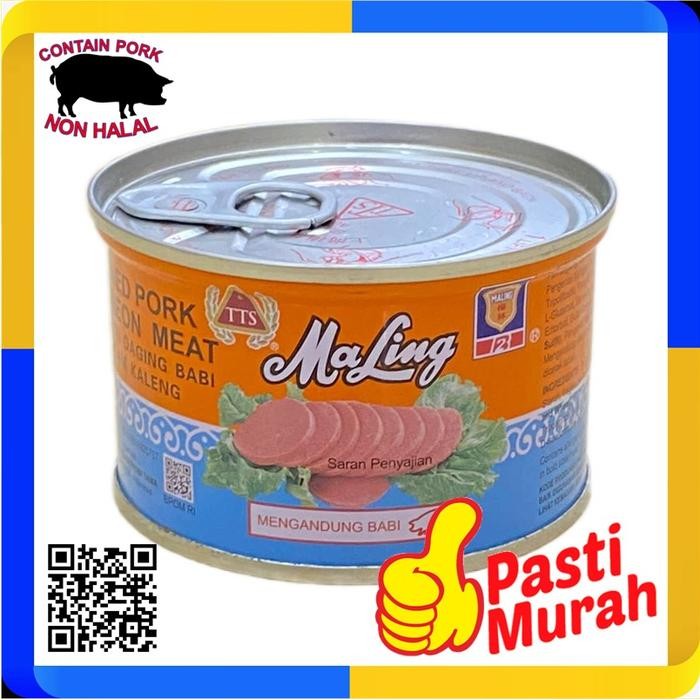 

Pilihan- Maling Tts Pork Luncheon Meat 170G Kaleng Silver Daging Babi Ma Ling