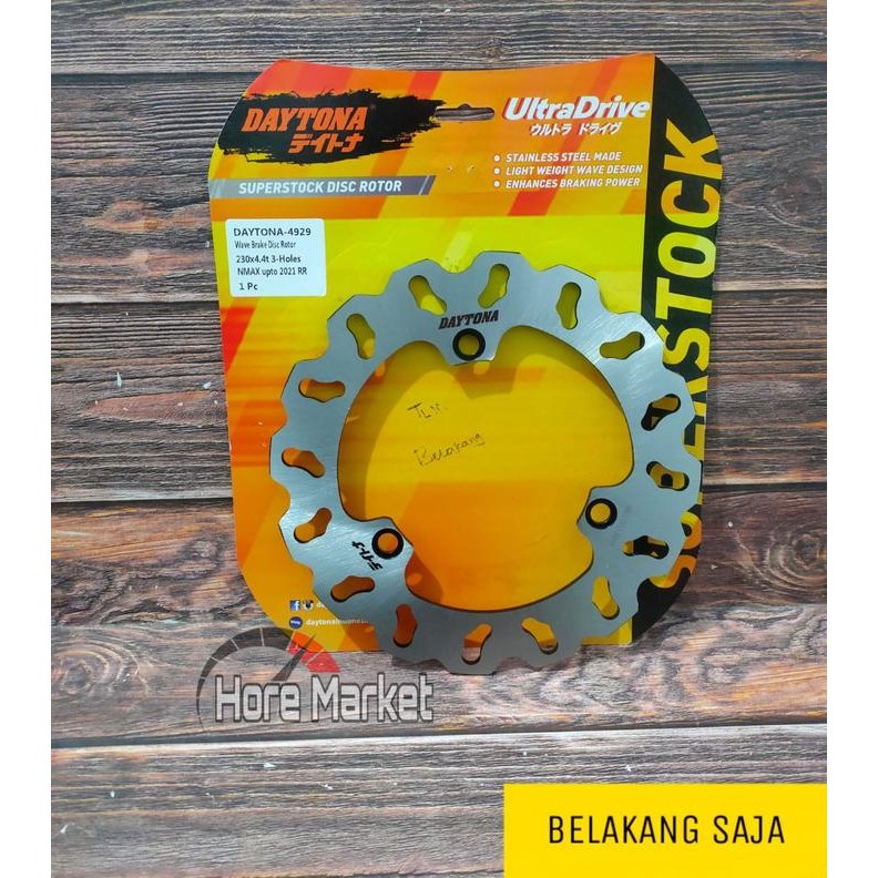 PIRINGAN CAKRAM DAYTONA NMAX OLD / NEW 155 DEPAN BELAKANG 2015 2016 2017 2018 2019 2020 2021 2022