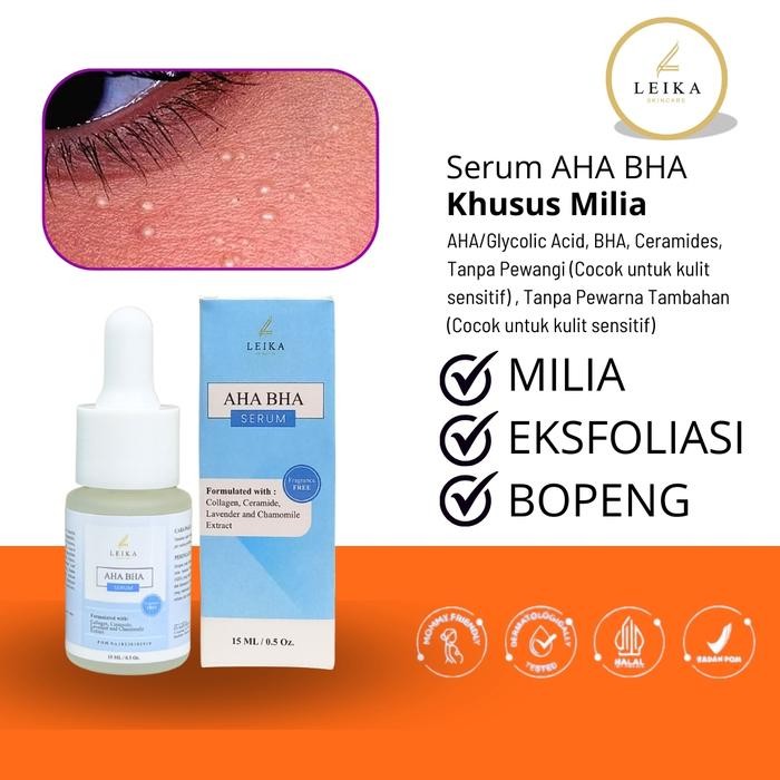 Pilihan- Serum Aha Bha Khusus Milia Syringoma Serum Milia Mengatasi Milia Bpom Halal Mui