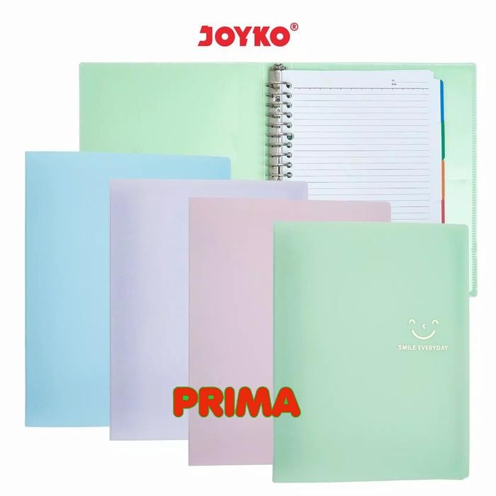 

OJ MAP BINDER B5 JOYKO WARNA PASTEL (26 Ring)