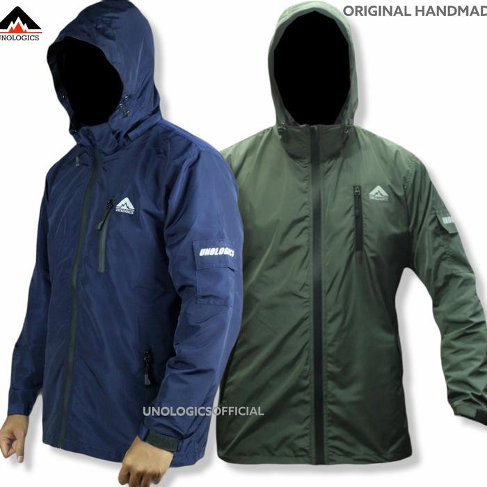 Eiger Sport - Jaket Outdoor Pria Wanita Parasut Gunung Waterproof Anti Air & Angin .