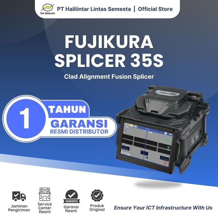

SALE Fujikura 35S Clad Alignment Fusion Splicer Alat Sambung Fiber Optik Garansi Resmi Distributor