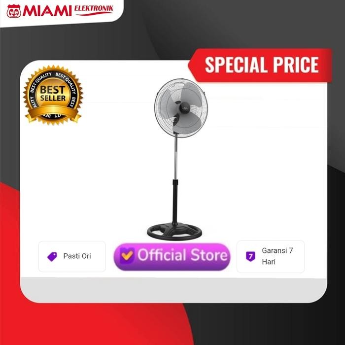 EJ Stand Power Fan Maspion PW452 / Kipas Angin Maspion PW 452