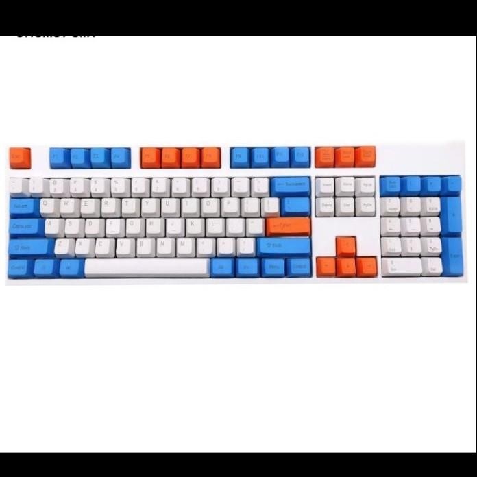 ALA KEYCAPS PBT RAINDROP SINGLE SHOT OEM FILE 104 KEYS