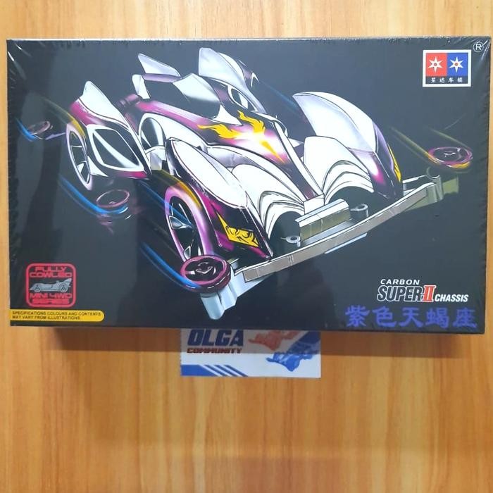 Pilihan- Daxing Mini 4 Wd Shining Scorpion Premium Purple Chassis Super Ii