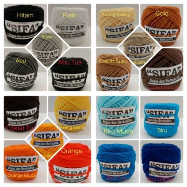 Tali Kur 2mm / Tali Kur Rajut