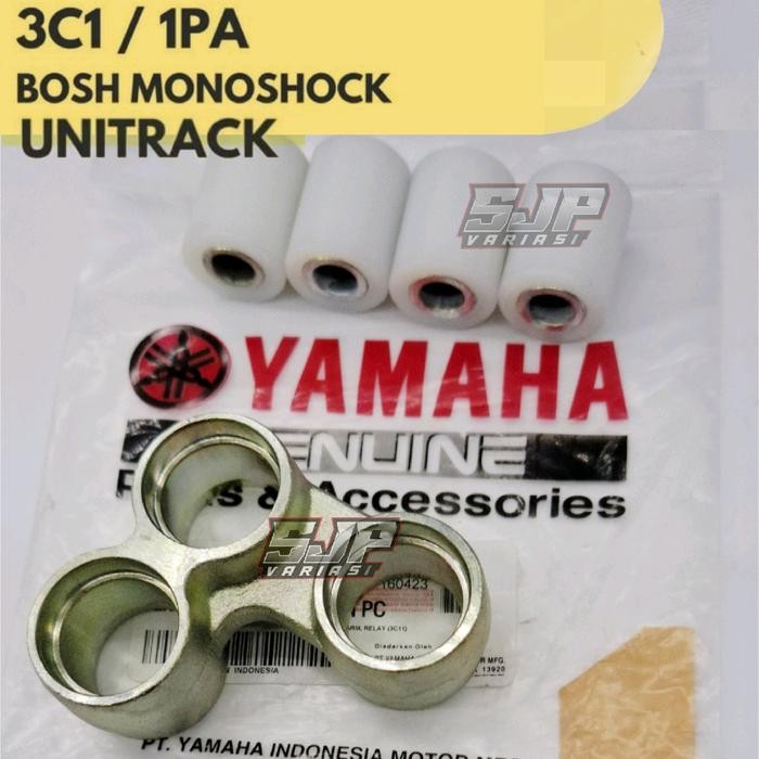 SALE  UNITRACK SEGITIGA PROLINK VIXION ORI + BOSH MONOSHOCK TEFLON ASSY VIXION OLD NEW R15 V1 V2