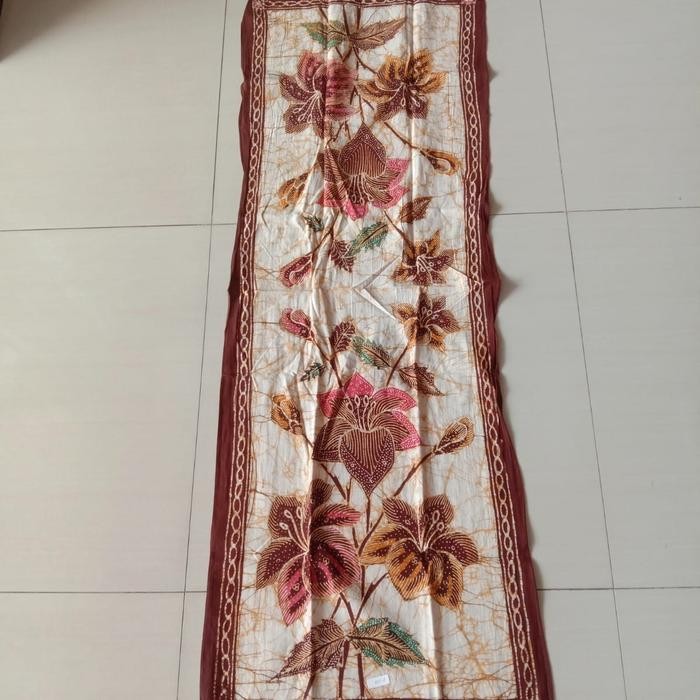Taplak Meja Panjang Batik Tulis