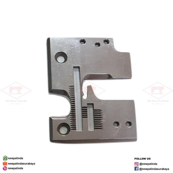 siap kirim] Y37800 Needle Plate / Dek / Plat Gigi Mesin Obras Yamato DCY 104 108
