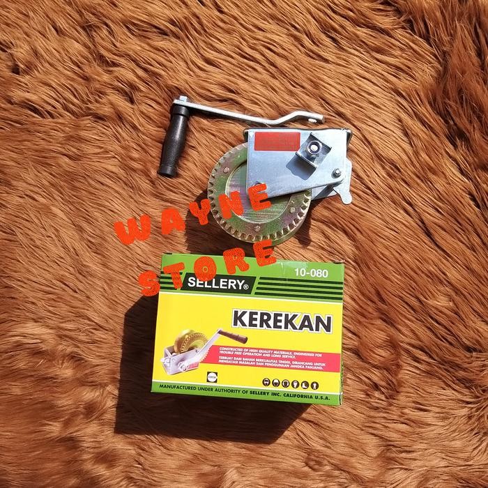 HAND WINCH / BOAT WINCH / KEREKAN KATROL 1200 LBS SELLERY 10-080