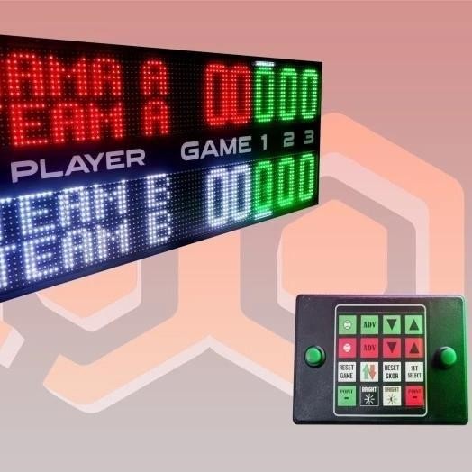 Papan Skor Digital Tenis / Digital Score Board Tennis / Padel Promo 