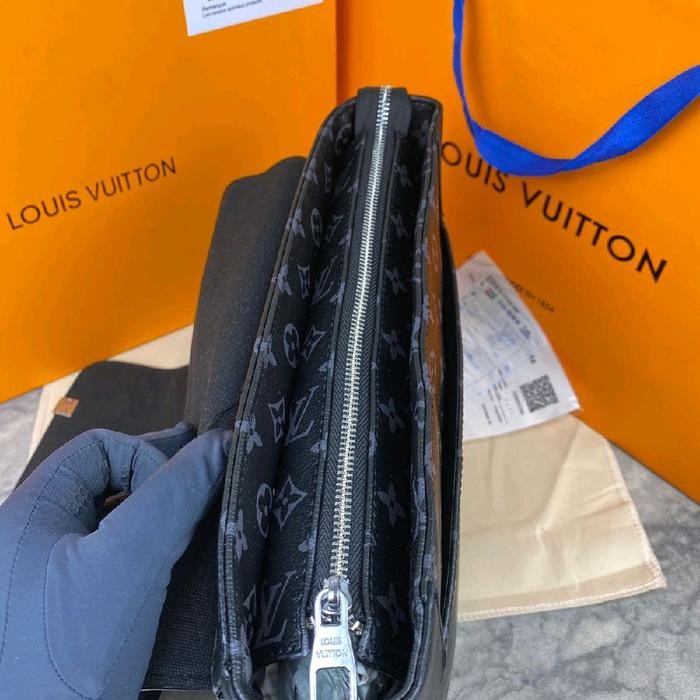 Paling Murah Tas Selempang Messenger Bag Pria Lv0109 Eclipse Miror Terlariss 