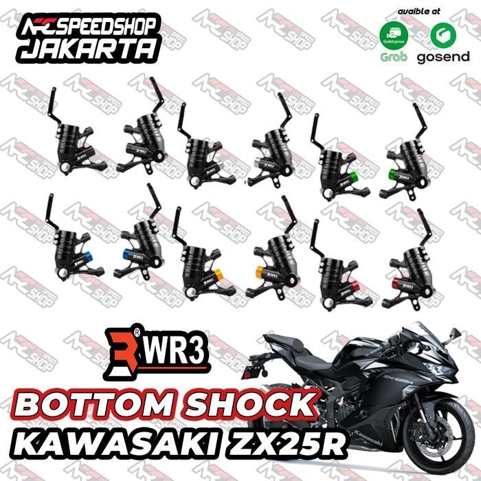 Terlaris Bottom Shock Double Disc Wr3 Kawasaki Zx25R Zx 25 Bottom Wr3 Terlariss !!
