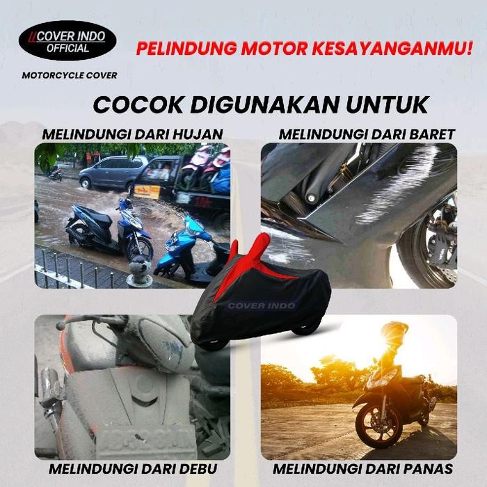 Cover Motor Pcx 150 Pcx 160 Sarung Motor Wateproof Honda Pcx 150 Pcx 160 Kualitas Premium Anti Air