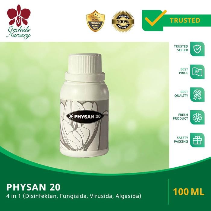 PROMO Physan 20 4in1 BAKTERISIDA-VIRUSIDA-ALGASIDA-FUNGISIDA IMPORT USA (100ML)