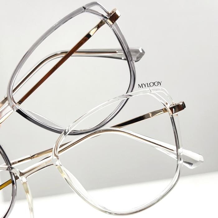 Promo Mylogy - Glasses Frame Kacamata Wanita Ringan Nyaman Kode Aster Kacamata_Mylogy