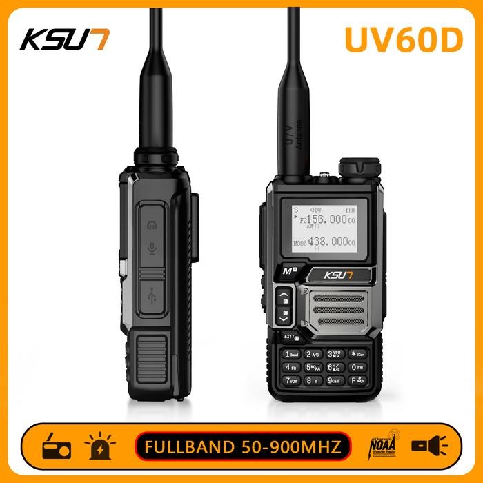 qez7- Ksun X-Tfsi Walkie Talkie Uv60D Allband Handy Talky 200 Channels Ht Jarak Jauh 5Km