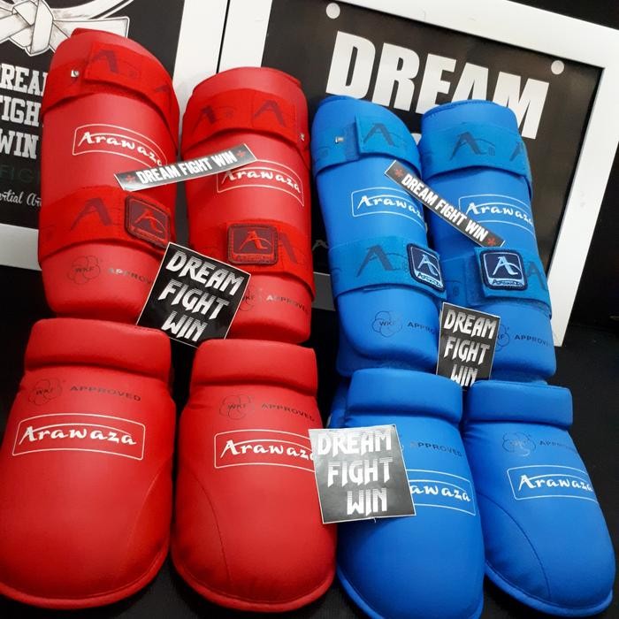 Terlaris ARAWAZA SET HANDPRO DAN FOOTPRO WKF APPROVED aka ao SALE