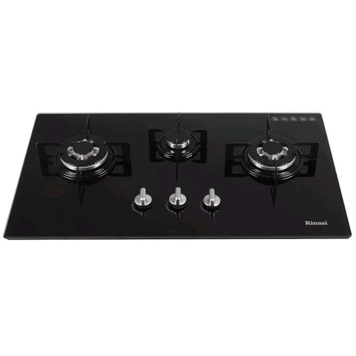 Rinnai Kompor Tanam kaca 3 tungku RB 713 NGB