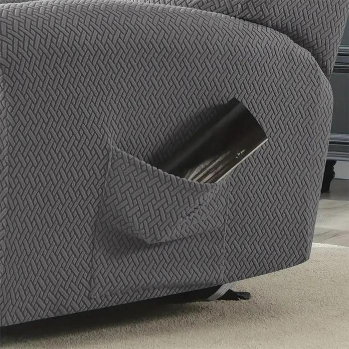 Sarung Sofa Recliner Cover Sofa Reclining Sarung Recliner Elastis Velvet Beludru Embos Cover Sarung