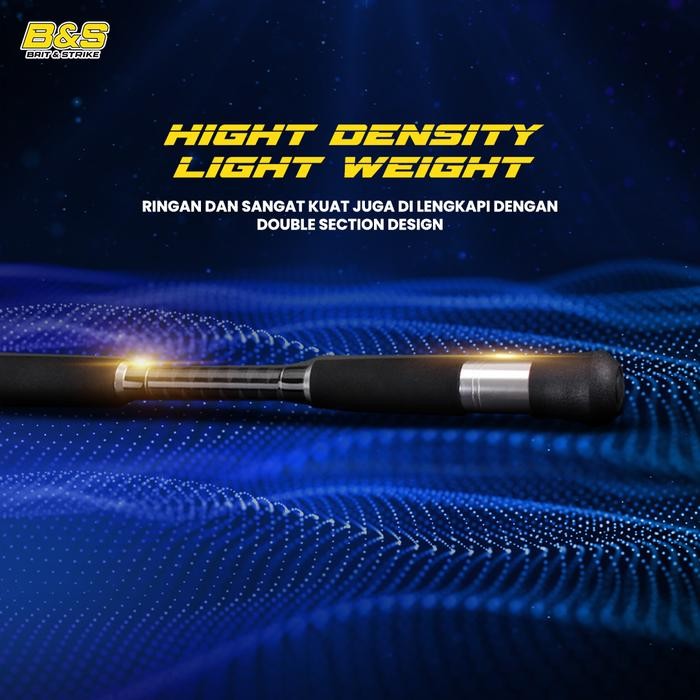 Joran pancing Lurekiller GT SPIN 2.3M joran jigging popping kuat ring fuji JP033