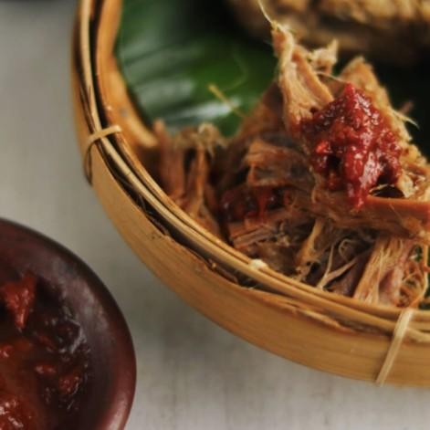 Kirim&siapmakan- Remukan Gepuk Ny Yong - 100Gr [Frozen]