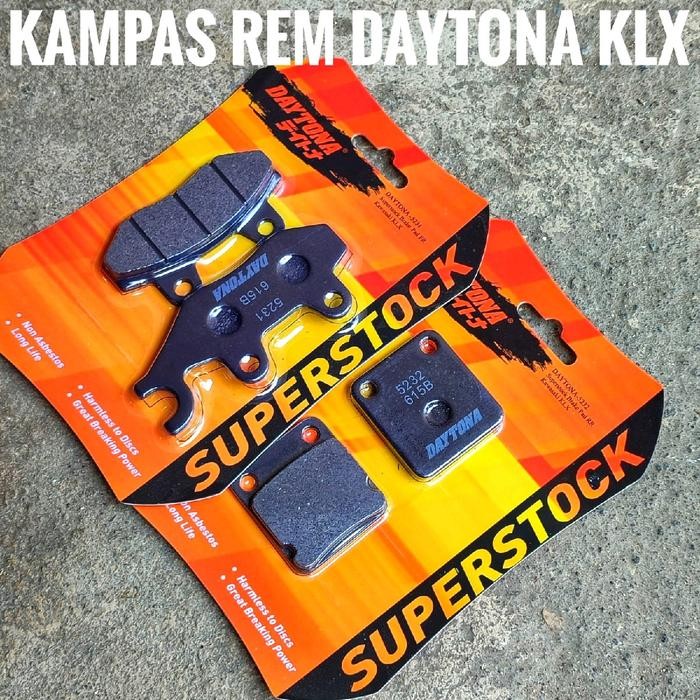 KAMPAS REM KLX 150 DEPAN BELAKANG DAYTONA KLX 150 DTRACKER 150 ORIGINAL DAYTONA KAMPAS REM