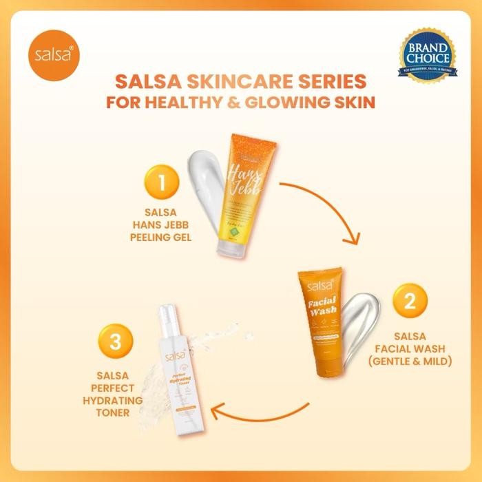 ZiZa- Salsa Hans Jebb+ Peeling Gel Perontok Daki Dan Ketiak Hitam Salsa Salsa Peeling Gel