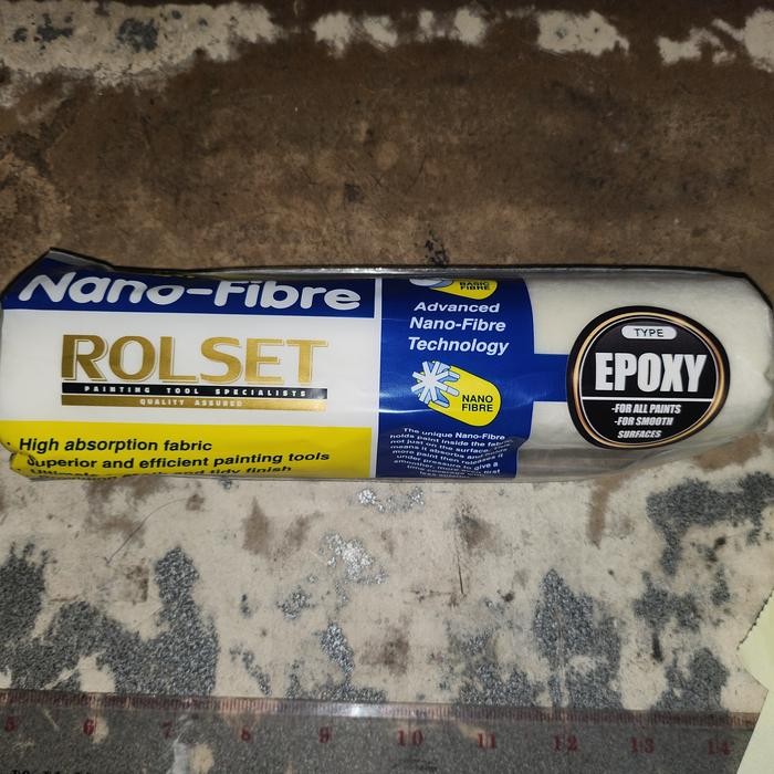 REFILL BULU KUAS ROL ROLSET EPOXY CAT MINYAK THINNER 9 in inch 230mm 23cm isi HANYA BULU SAJA - BUSA