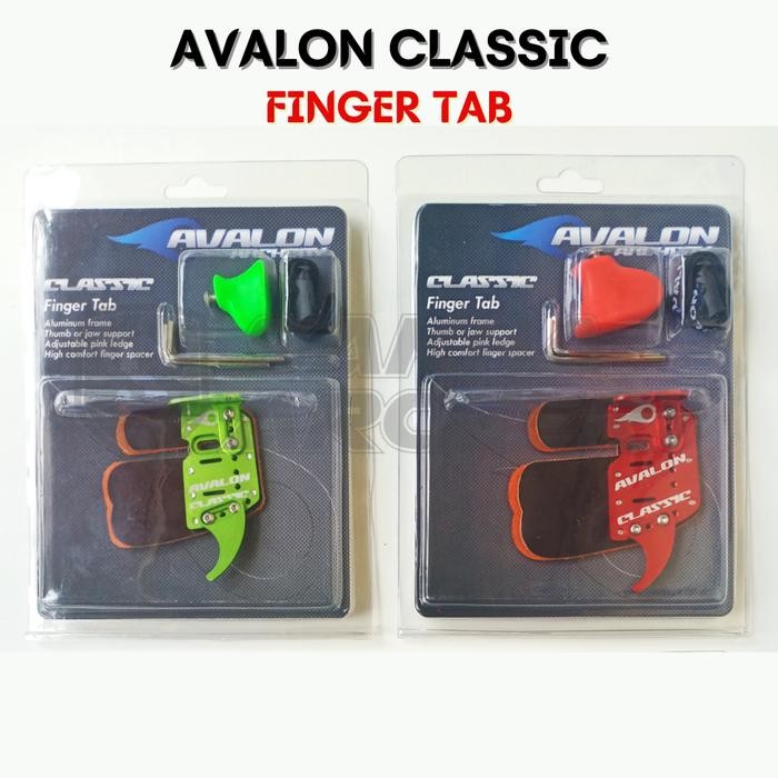 2hfm- Finger Tab Avalon Classic - Finger Tab Kulit Recurve