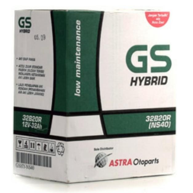 Ready Aki Mobil Toyota Avanza GS Hybrid NS40 Aki Basah