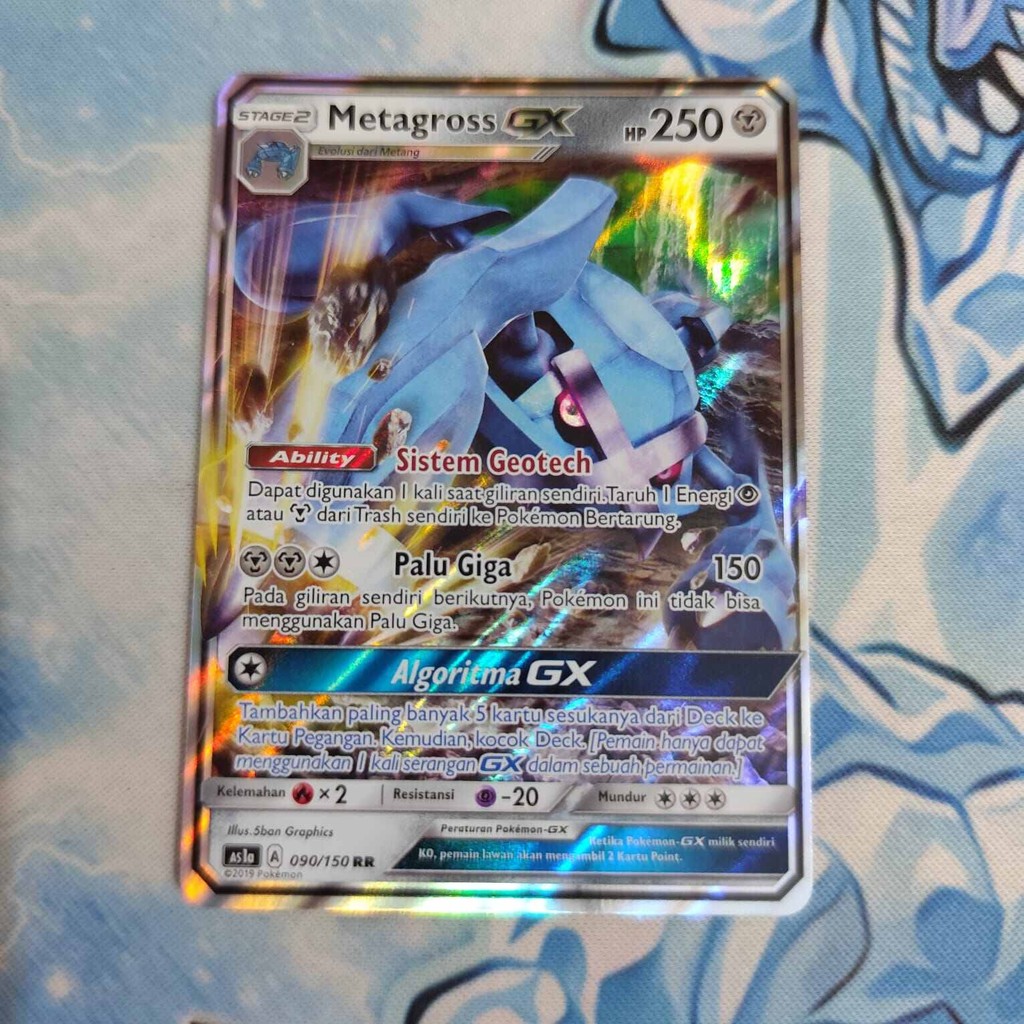 pokemon Indonesia metagross gx AS1a RR original