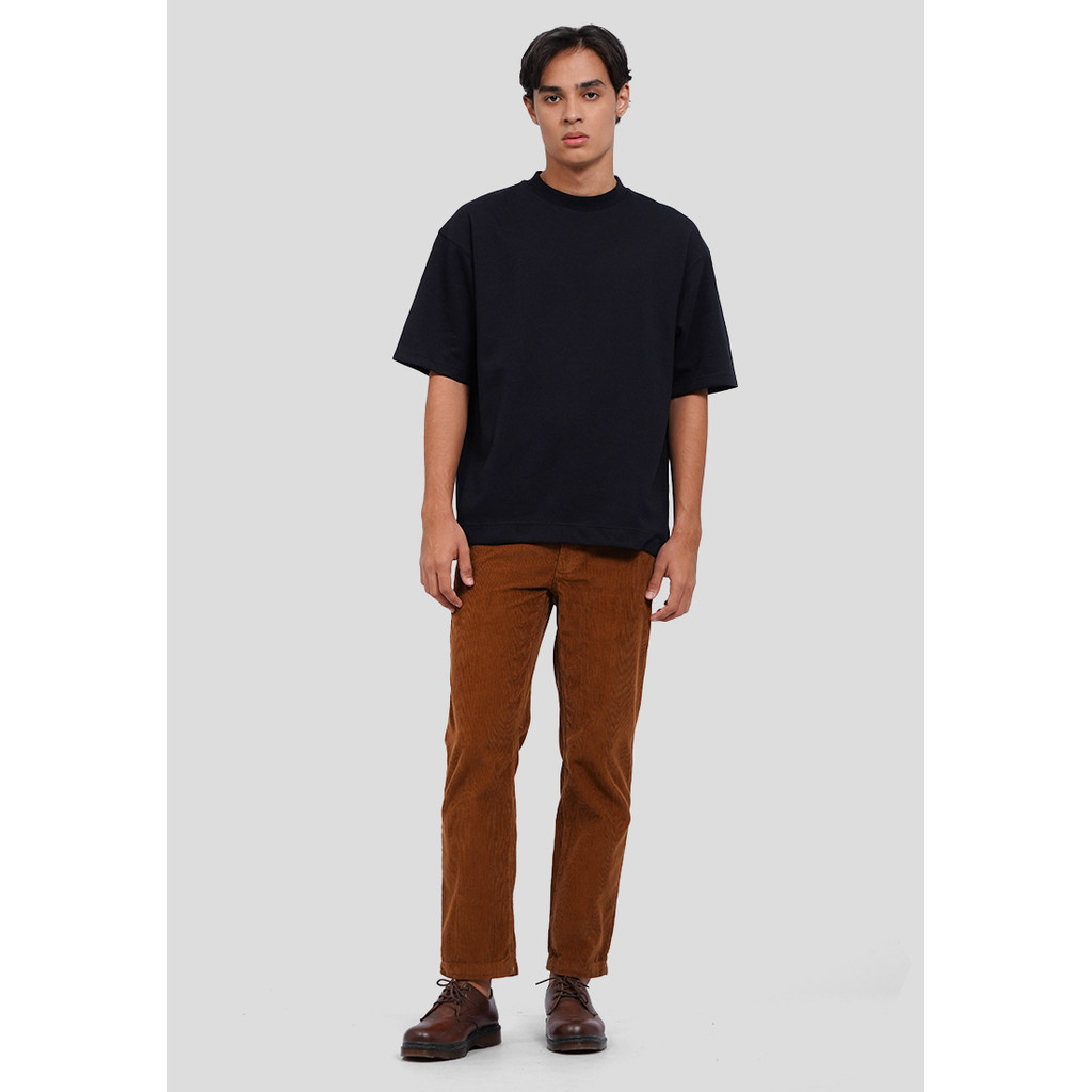 Executive Regular Fit Corduroy Pants Brown