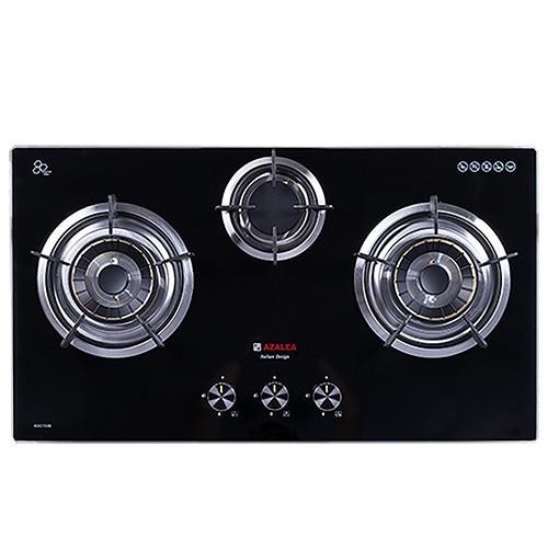 AZALEA AGC733B KOMPOR GAS TANAM AZALEA AGC733B GLASS BLACK BUILT IN HOB