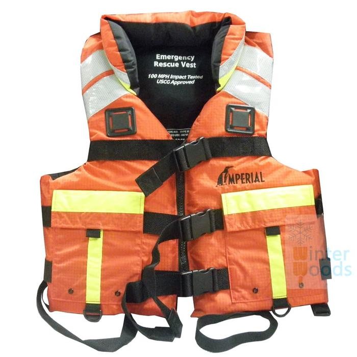 Life Jacket / Pelampung Imperial - Uscg Approved - Solas Reflective