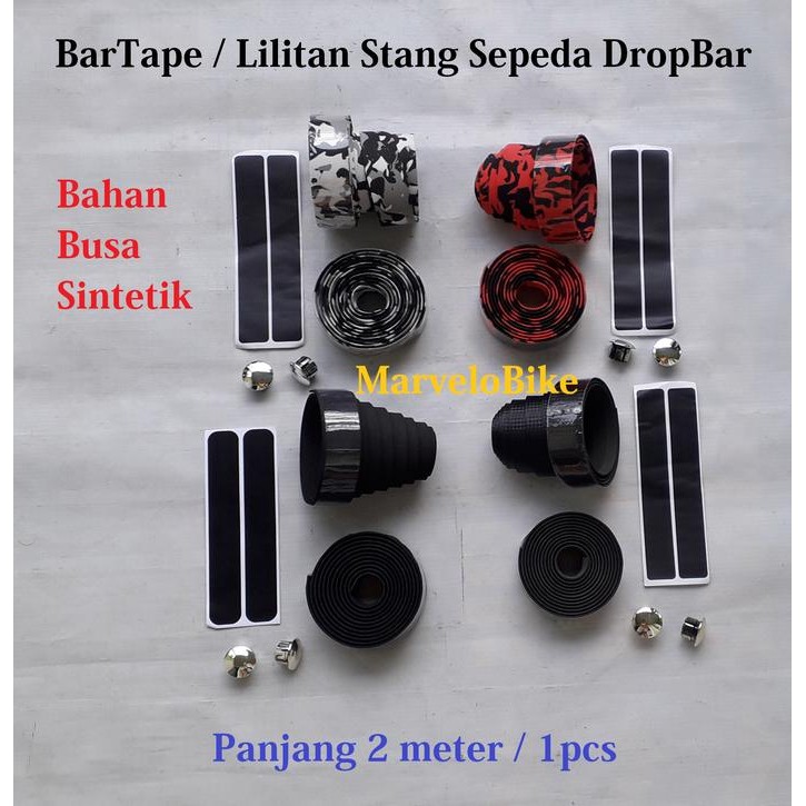 Polygon Bicycle - Bar Tape Lilitan Stang Sepeda Balap Fixie Roadbike Carbon