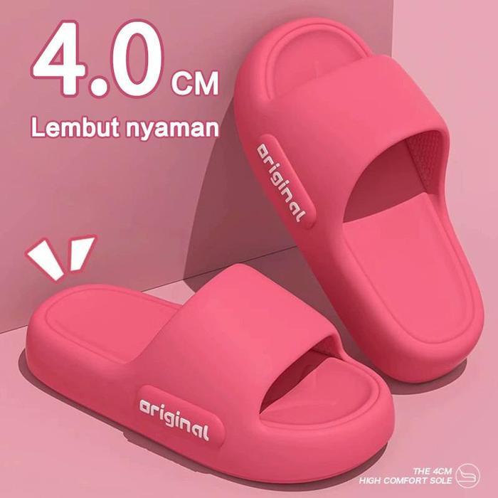 Carvil - Sandal Wanita Eva Jelly,Sandal Unisex Nyaman - Eva Lembut Tebal Anti Slip,Banyak