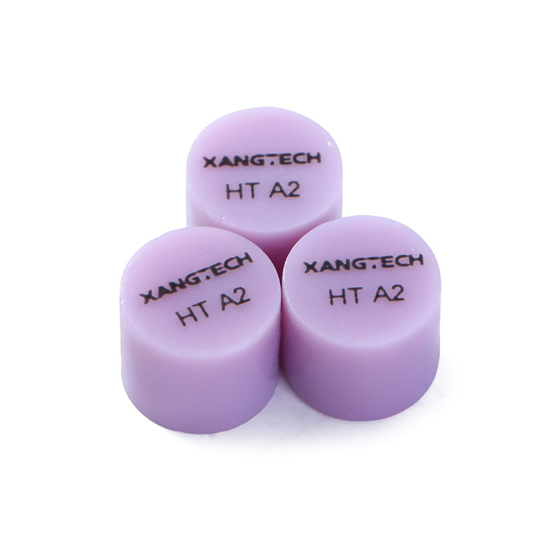 XANGTECH 5pcs Press Ingot Glass Ceramic Lithium Disilicate Ceramic Block for Dental Lab Dental