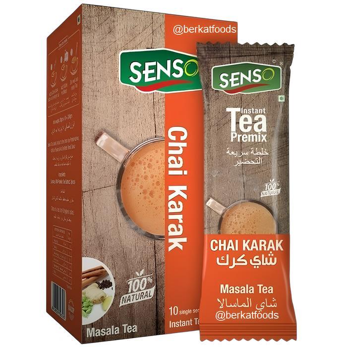 INSTANT MASALA ADANI TEA SENSO / KARAK CHAI / TEH SUSU REMPAH INDIA UNSWEETENED TANPA GULA