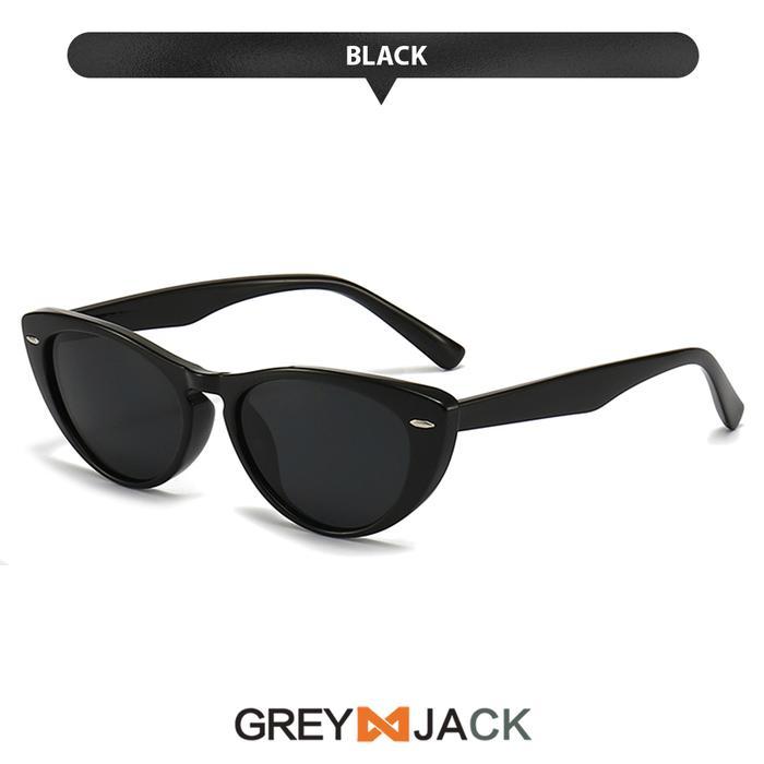 Grey Jack Kacamata Sunglasses Anti UV400 Model Cat Eye Klasik Tr90 Ringan Fashion Wanita Keren Modis