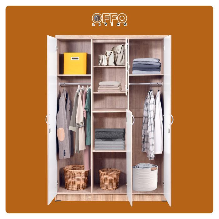 TERBAIK Offo Living - Lemari 3 pintu - LMB267594