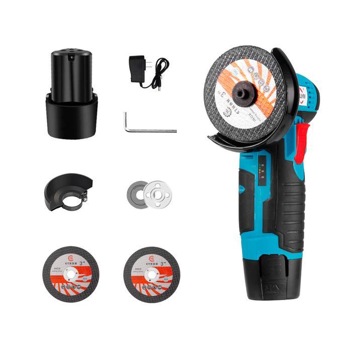 MLHY Gerinda Mini Listrik Grinda Mini Cordless Portable Brushless Berkualitas Qianjun - 1Baterai