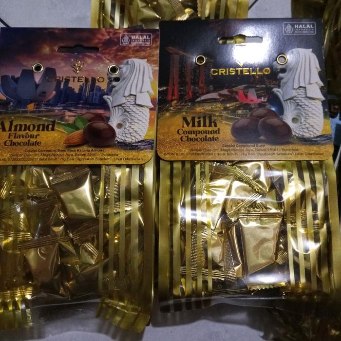 cristello chocolate gold / coklat Singapura