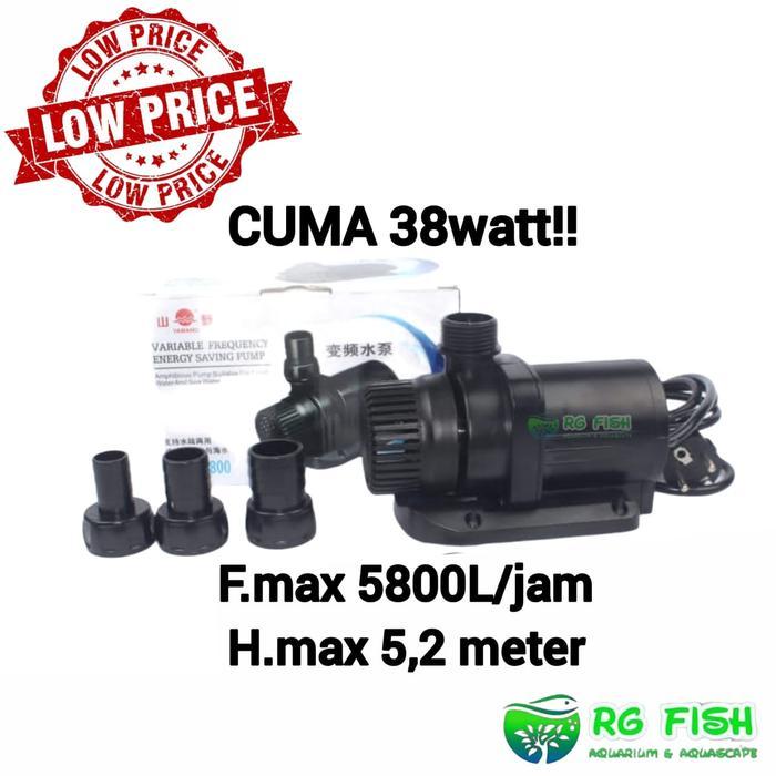 Pompa kolam ikan koi hemat energi Yamano ACT 5800 - YAMANO ACT 5800