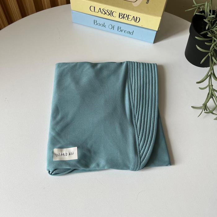 DIANDRA - Bergo Daily Hijab Size S / Hijab Bergo Sport instan - biru wrdah