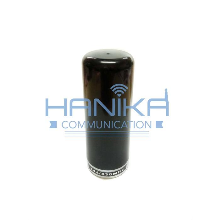 Diskon Unier Antena Radio Rig Mobil Pelor Dualband Hitam Black Pendek