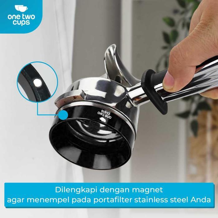 Dosing Powder Ring Magnetic Espresso Tamper Aluminium