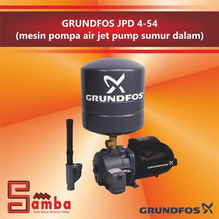 Grundfos JPD 4-54 PT / JD BASIC 4 Mesin Pompa Air Sumur Dalam